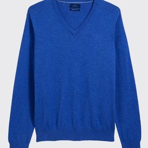 GANT Lightweight Cotton V-Neck Sweater